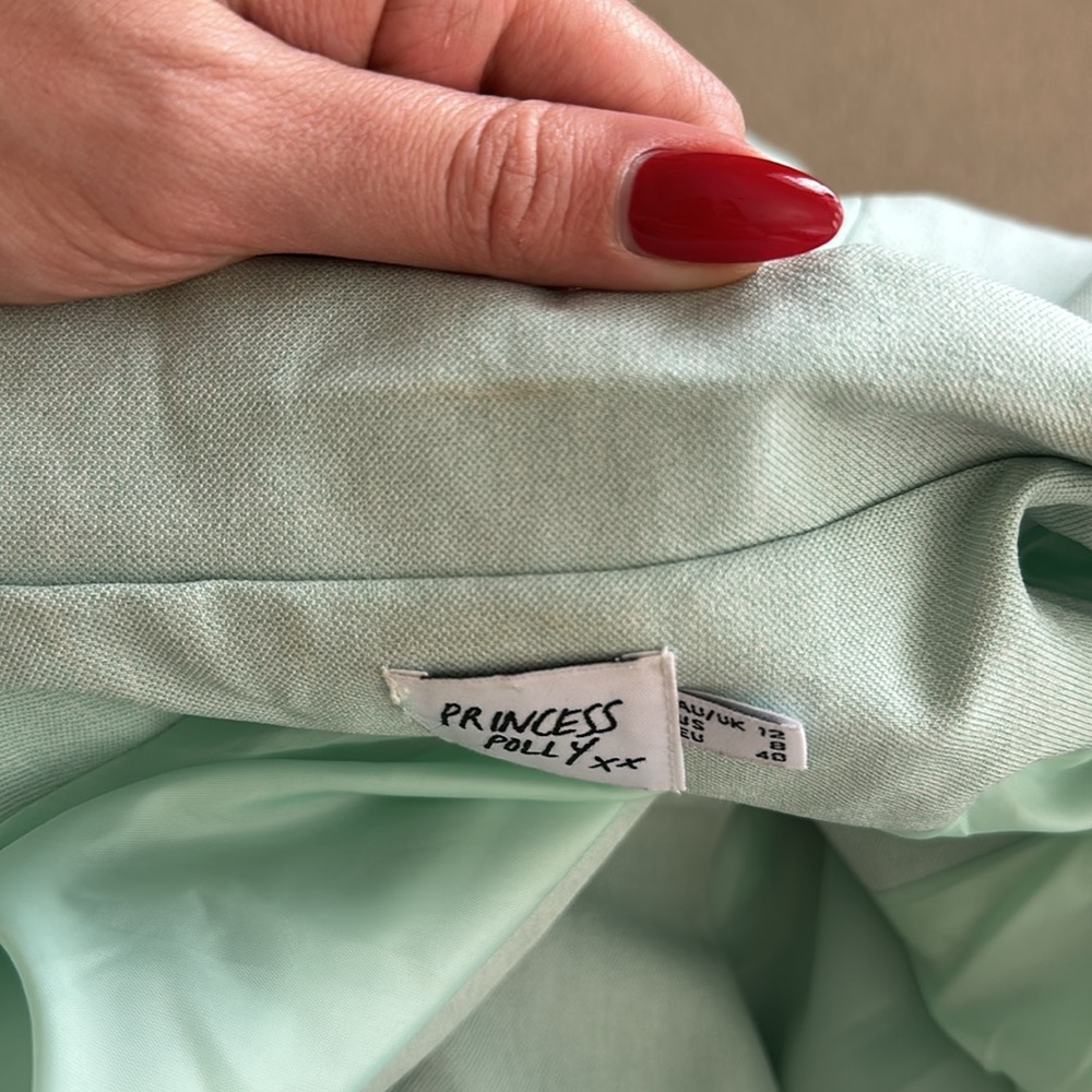 Princess Polly Seafoam / Blue Blazer - Picture 9 of 9